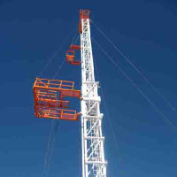 Piceance Well Service Workover Rig Derrick